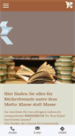 Mobile Screenshot of buchmacher-potsdam.de